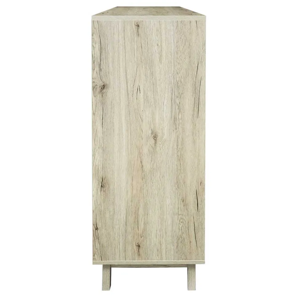 80 cm breite Hochkommode im Skandi Design - Genyna