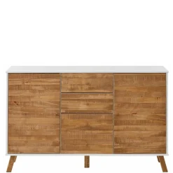 130 cm breite Kommode im Skandi Design - Slogdan