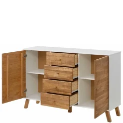 130 cm breite Kommode im Skandi Design - Slogdan
