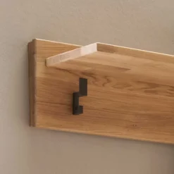 90 cm breite Wandgarderobe mit Hutablage - Dulciana
