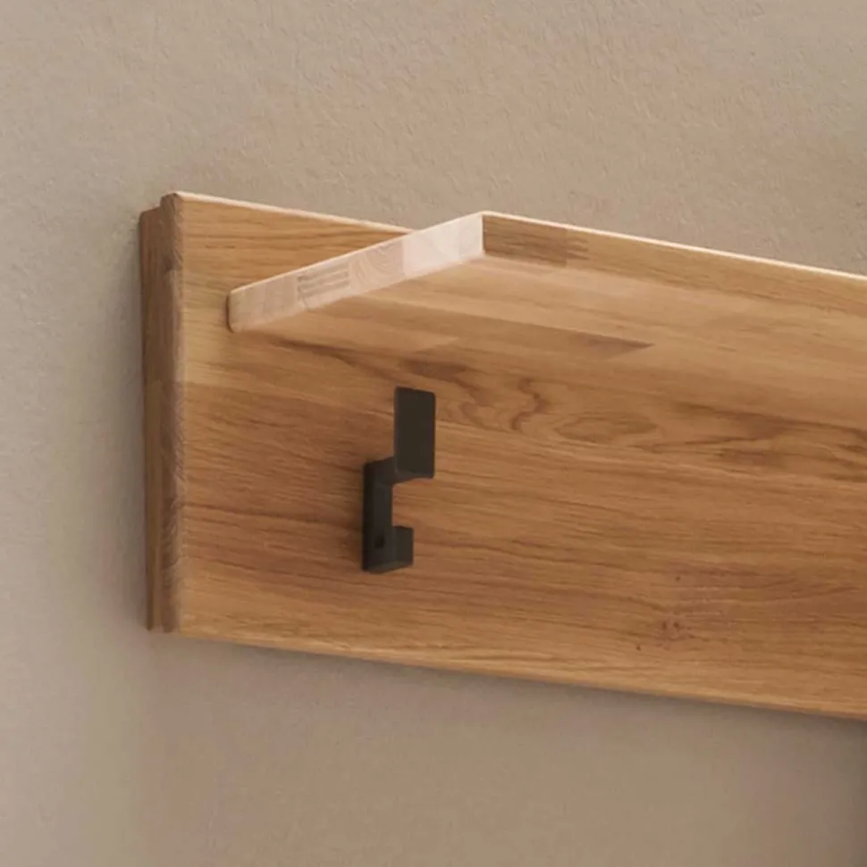 90 cm breite Wandgarderobe mit Hutablage - Dulciana