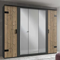 225 cm breiter Kleiderschrank modern - Ardila