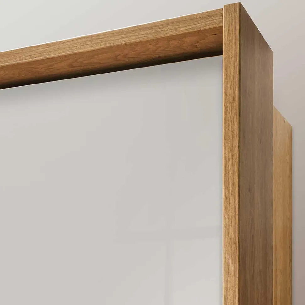 250 cm breiter Schlafzimmerschrank mit 5 Türen - Emdsiva III
