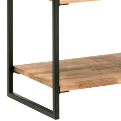 60 cm breites Industrial-Regal aus Wildeichenholz - Ingbo