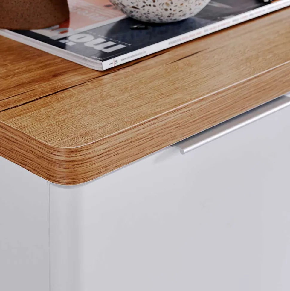 180 cm breites Sideboard in Weiß - Xuana