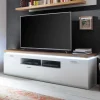 195 cm breites TV Board mit LED Beleuchtung - Caldri