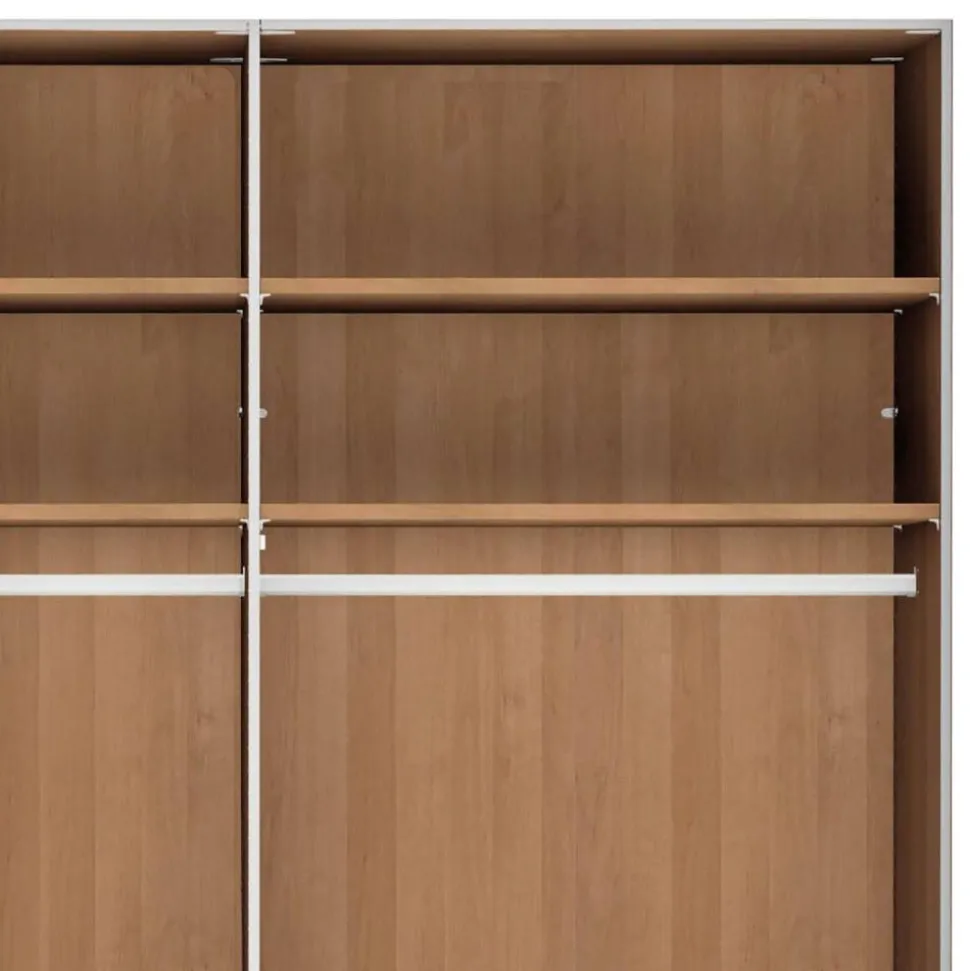 236 cm hoher XL-Schrank 7-türig - Angelina