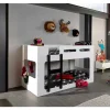 121 cm hohes Kinderbett mit Spielbereich - Kiko