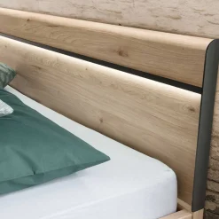 4 Längen Doppelbett mit Beleuchtung LED - Licruva II