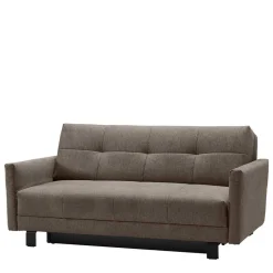2 Personen Schlafcouch in Dunkelbraun - Jaxta