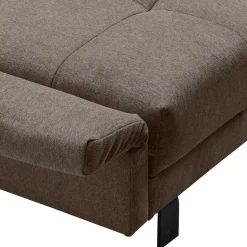 2 Personen Schlafcouch in Dunkelbraun - Jaxta