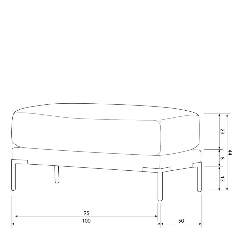 5 Personen Wohnlandschaft modular - Ravonia (fünfteilig)