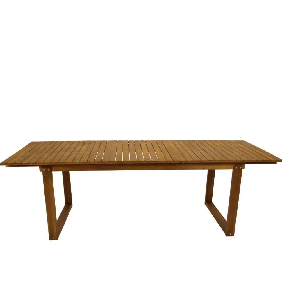 Akazienholz Gartentisch verlängerbar - Sennpa