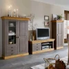 Anbauwand Cempino in Grau (dreiteilig)