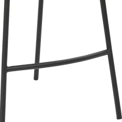 Armlehnen Barstuhl in Taupe & Schwarz - Paigton