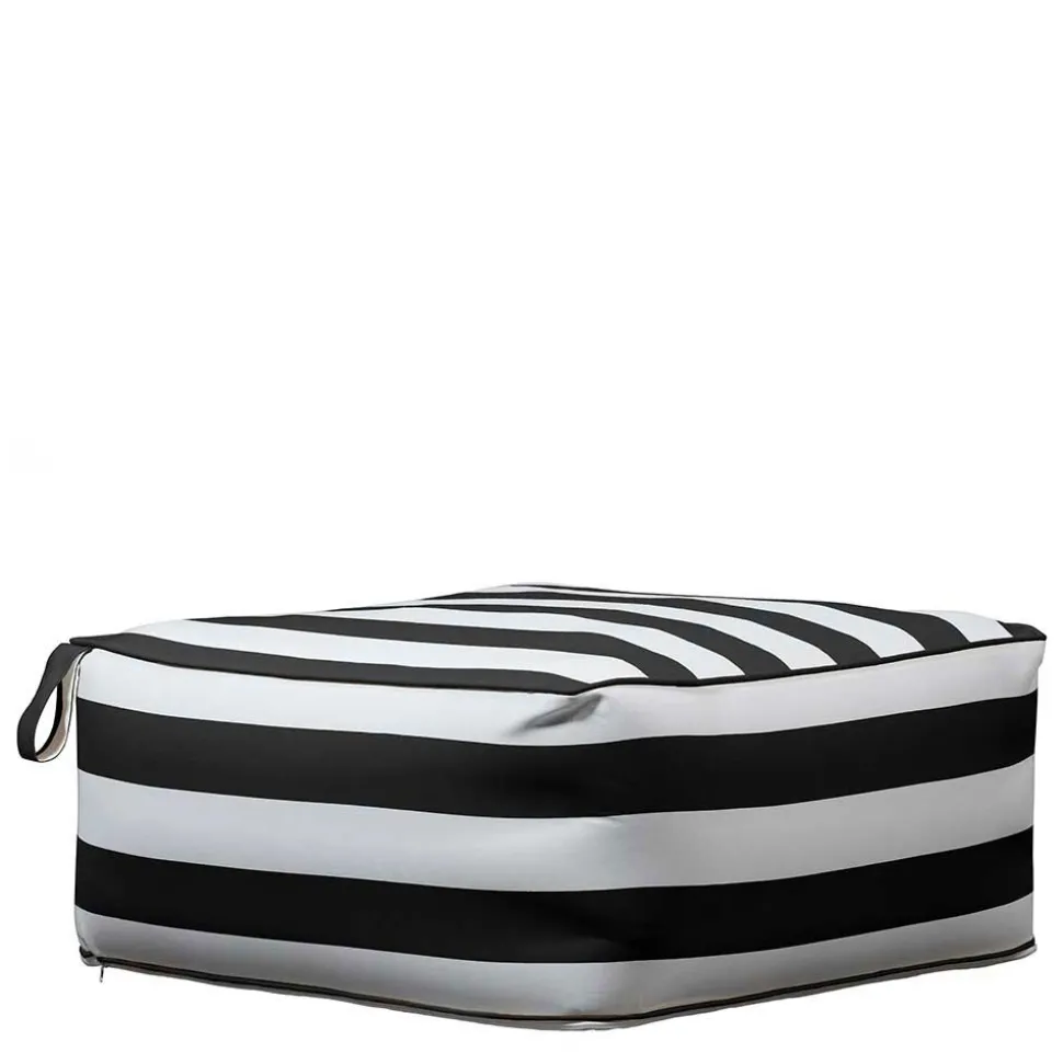 Aufblasbare Hocker gestreift - Ervice (2er Set)