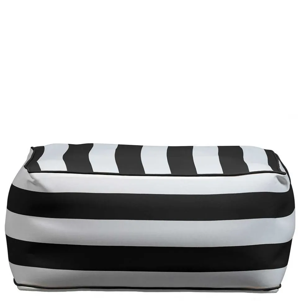 Aufblasbare Hocker gestreift - Ervice (2er Set)