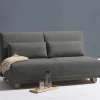Ausziehbares Schlafsofa in Grau Stoff - Kioto