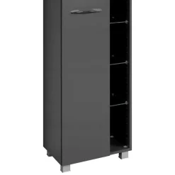 Bad Beistellschrank in Grau - Juventuda