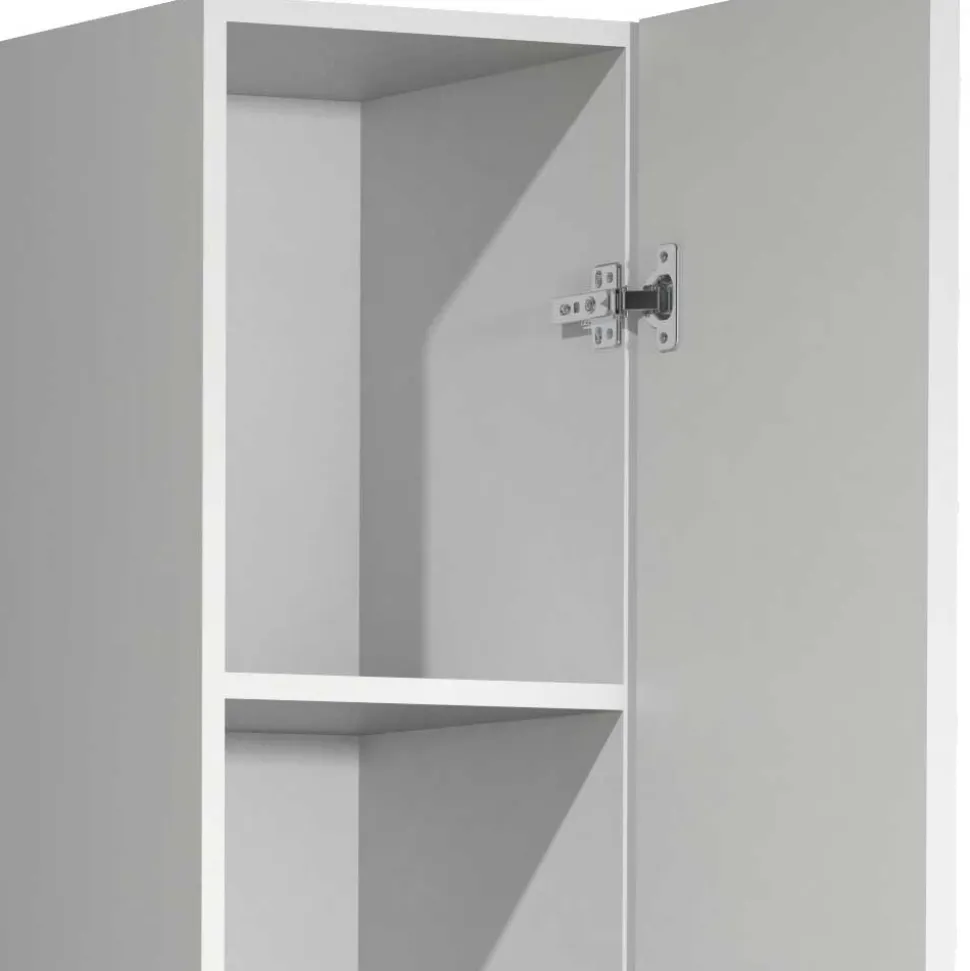 Bad Hochschrank in Weiß modern - Departo