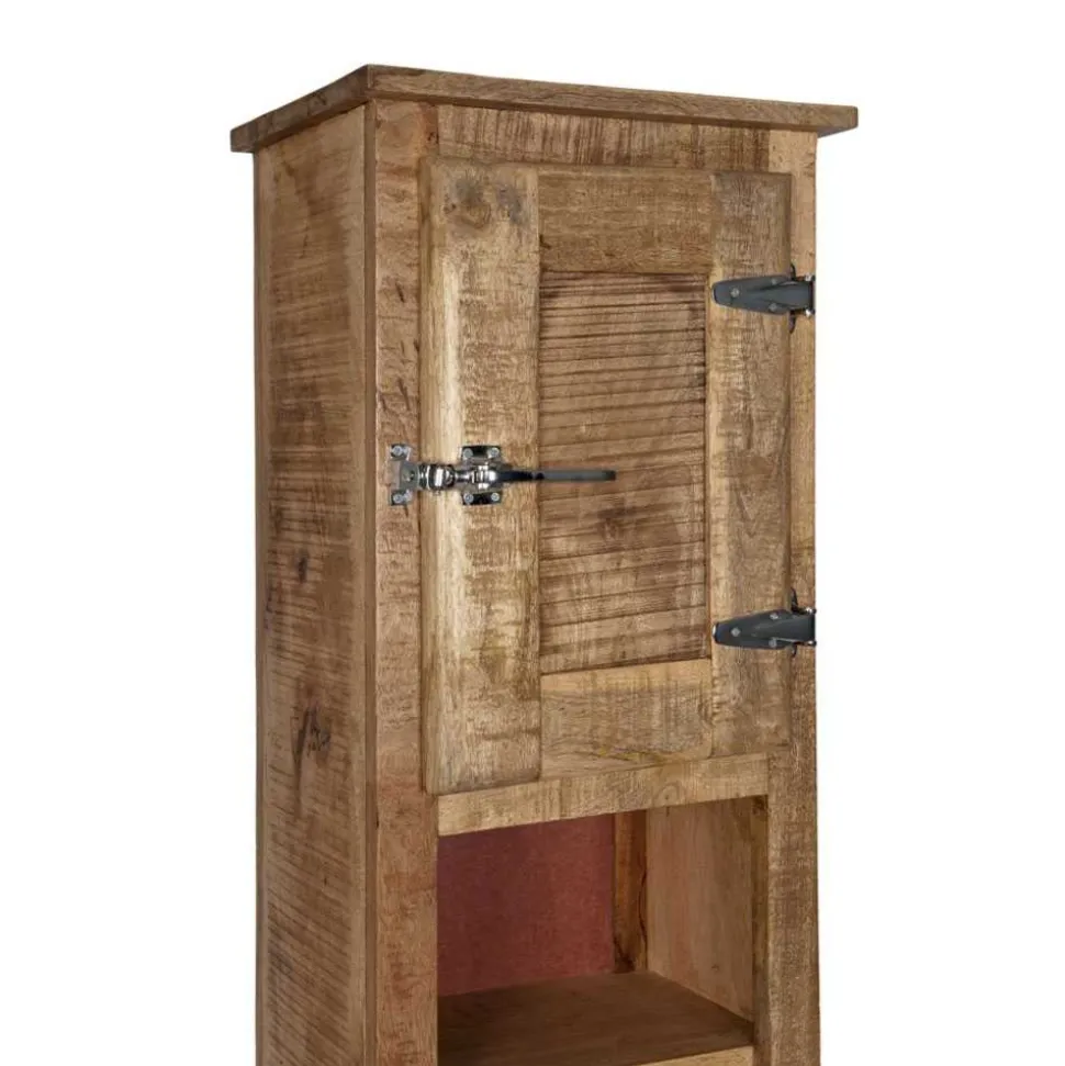 Bad Hochschrank Suennas aus Mangobaum Massivholz