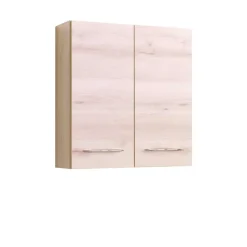 Bad Oberschrank in Buchefarben - Mabeca