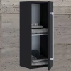 Badezimmer Oberschrank in Schwarz - Gloriella