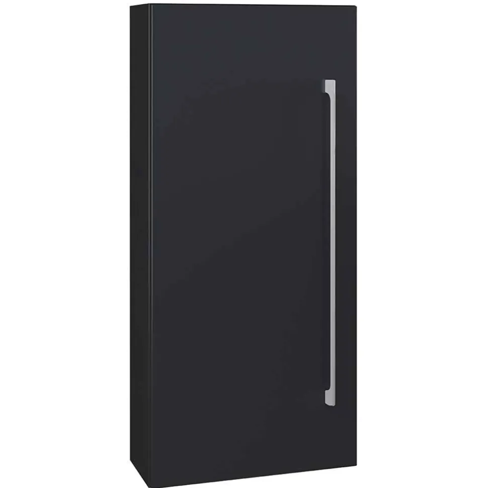 Badezimmer Oberschrank in Schwarz - Gloriella