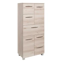 Badezimmer Schrank im Buche Dekor - Mabeca