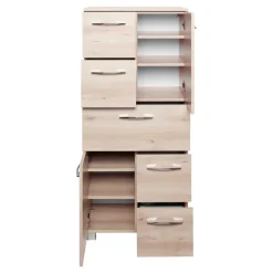 Badezimmer Schrank im Buche Dekor - Mabeca