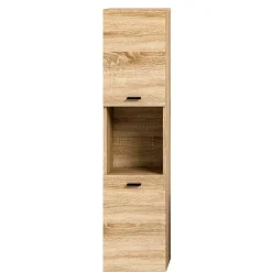 Badezimmerschrank in Sonoma-Eiche Optik - Hoxtona