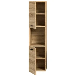 Badezimmerschrank in Sonoma-Eiche Optik - Hoxtona