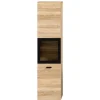 Badschrank mit Glaseinsatz - Hoxtona