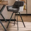 Bar Drehstühle mit 69 cm Sitzhöhe - Foxxy (2er Set)
