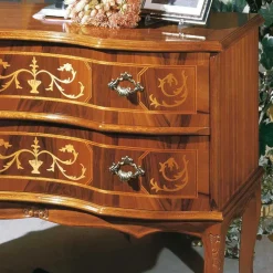 Barock gestaltete Kommode Agosto mit 2 Schubladen