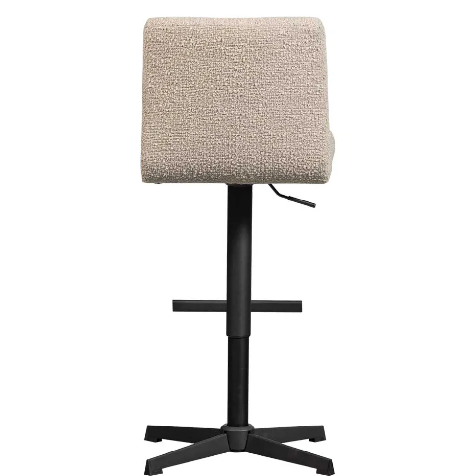 Barstuhl in Beige Boucle - Salmanca (2er Set)