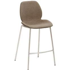 Barstuhl in Schlammfarben & Beige - Baltimoore