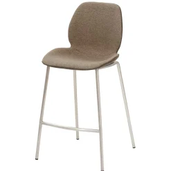 Barstuhl in Schlammfarben & Beige - Baltimoore