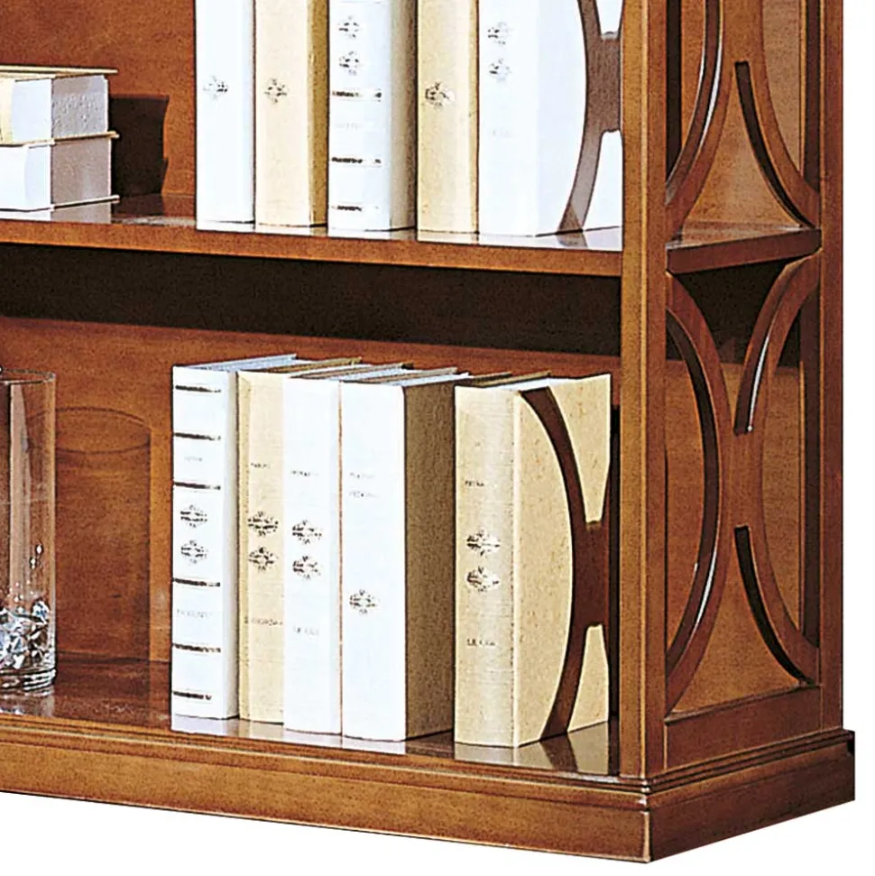 Bücher Regal in Nussbaum Braun - Exotica