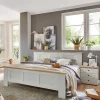 Bett in 140 cm Breite im Landhausstil - Ignacio