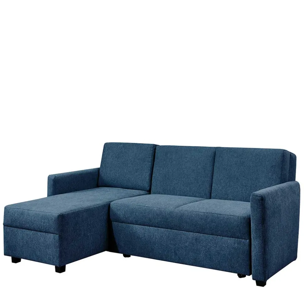 Blaue Funktionsecke mit Bettkasten - Buleta