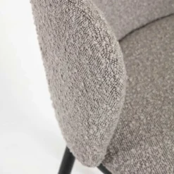 Boucle Barstühle mit 65 cm Sitzhöhe - Lucaz (2er Set)