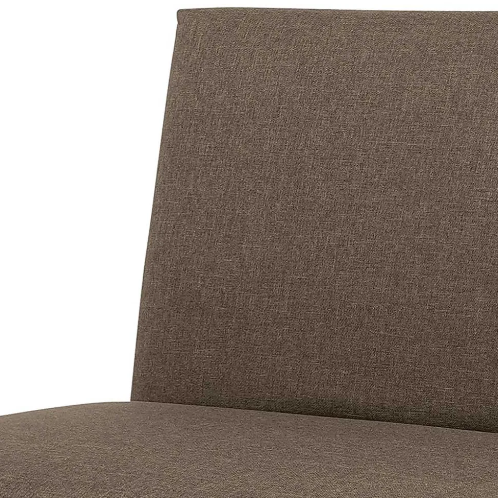 Braunes Schlafsofa mit Faltmechanik - Lucca
