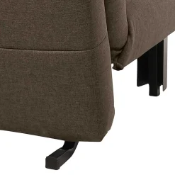 Braunes Schlafsofa mit Faltmechanik - Lucca