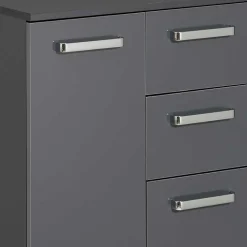 Breiter Badezimmer-Unterschrank in Anthrazit - Colistran