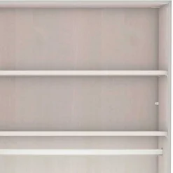 Breiter Kleiderschrank in Weiß 6-türig - Flinn