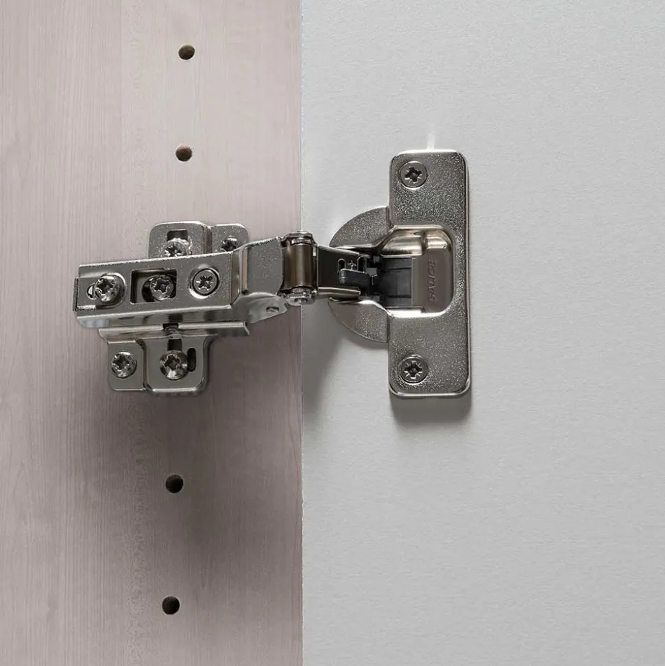 Breiter Kleiderschrank in Weiß 6-türig - Flinn
