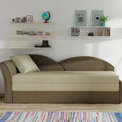 Chaiselongue mit Bettfunktion zweifarbig - Lagroma