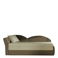 Chaiselongue mit Bettfunktion zweifarbig - Lagroma