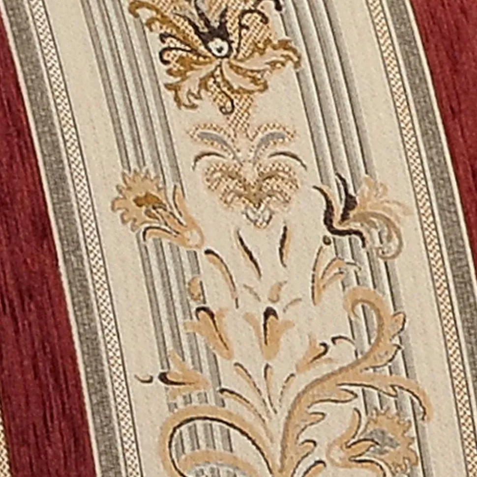 Chenille Landhaussofa mit Federkern - Comi